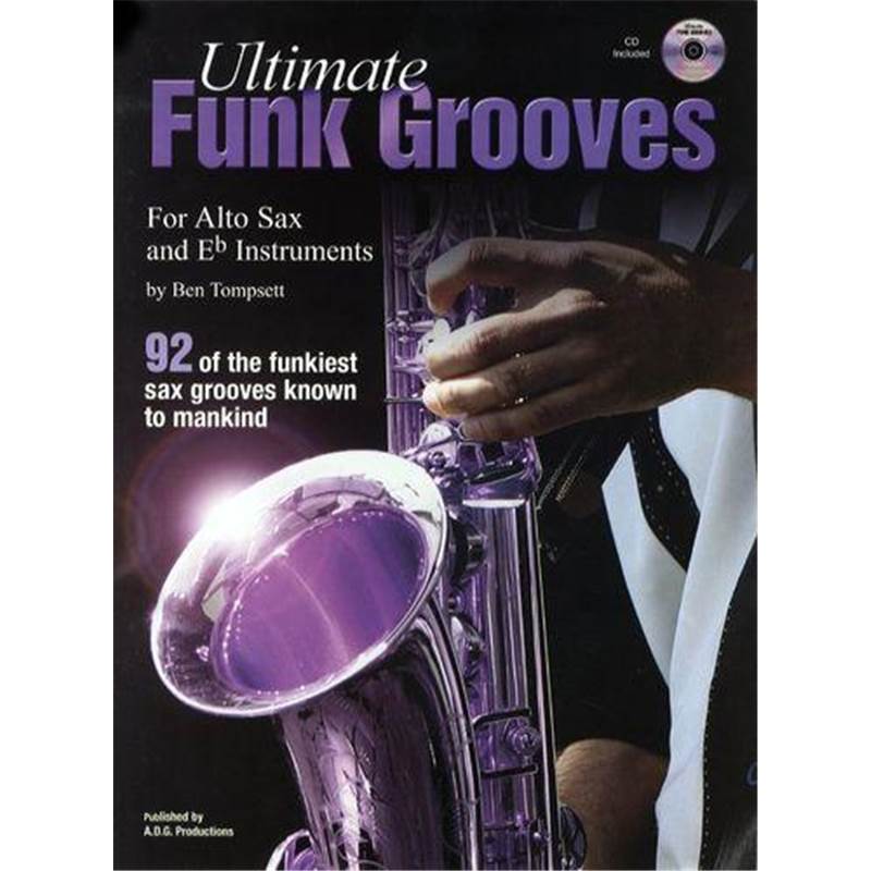 Gordon Andrew D. - Ultimate Funk Grooves Eb avec accès audio