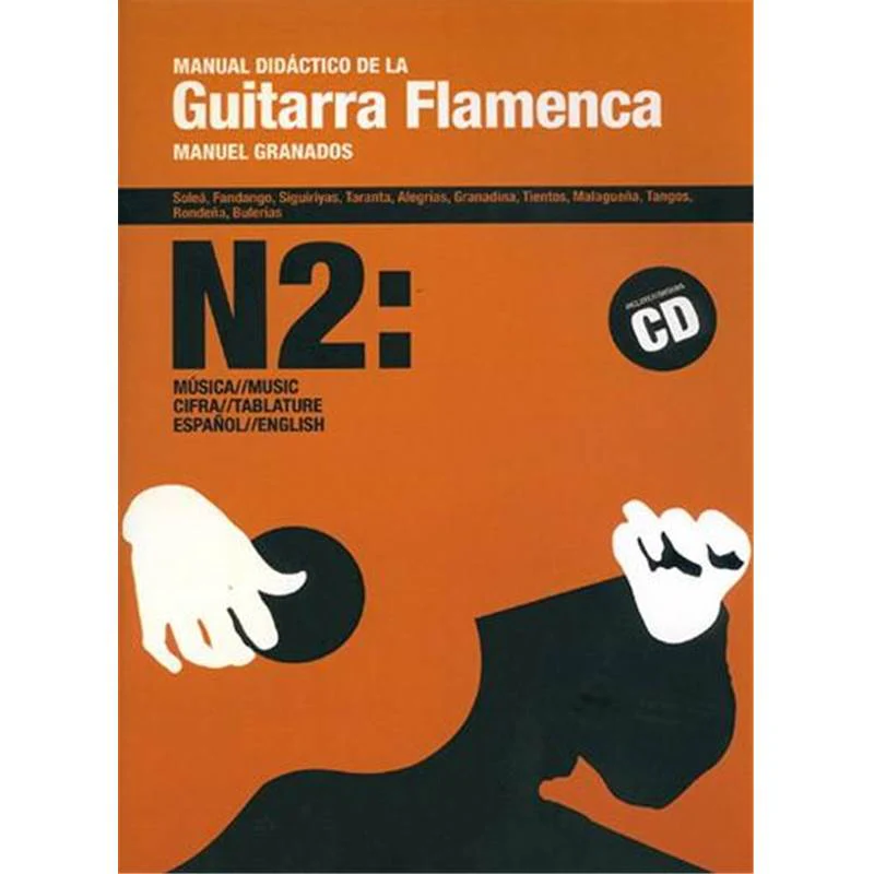 Granados Manuel - Manuel Didactique de la Guitare Flamenca Vol.2 + Cd