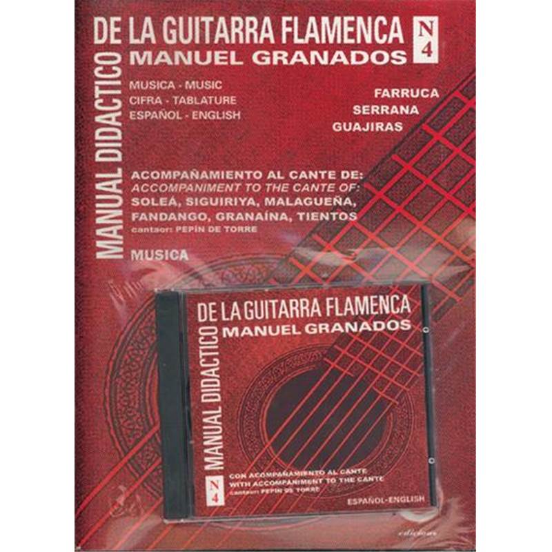 Granados Manuel - Manuel Didactique de la Guitare Flamenca Vol.4 + Cd