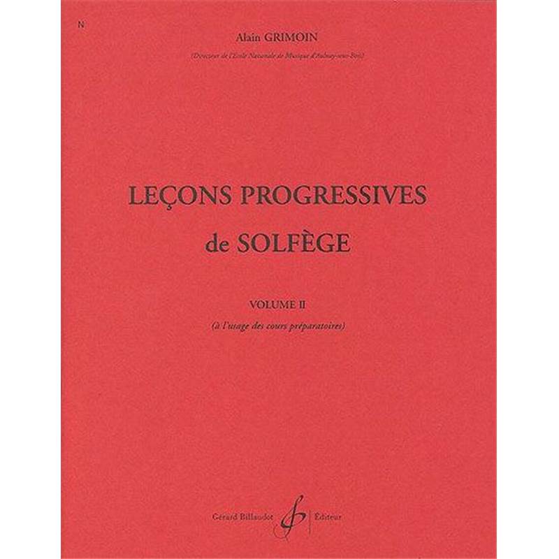 Grimoin Alain - 32 Lecons Progressives de Solfege Vol.2