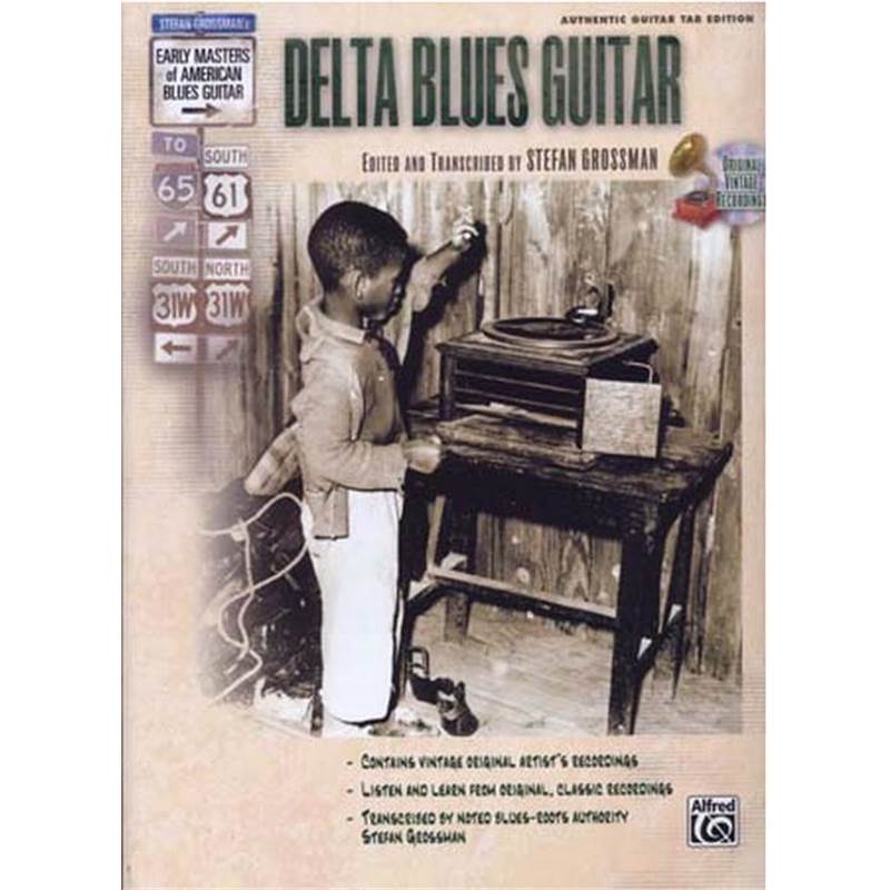 Grossman Stefan - Delta Blues Guitar Tab. + Cd