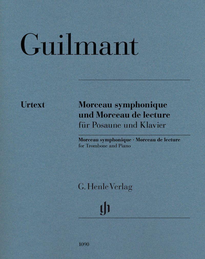 Guilmant Alexandre - Morceau Symphonique Opus 88 et Morceau de Lecture - Trombone et Piano
