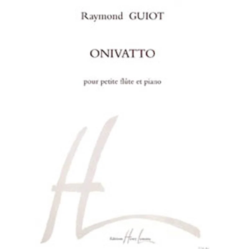 Guiot Raymond - Onivatto - Flute et Piano