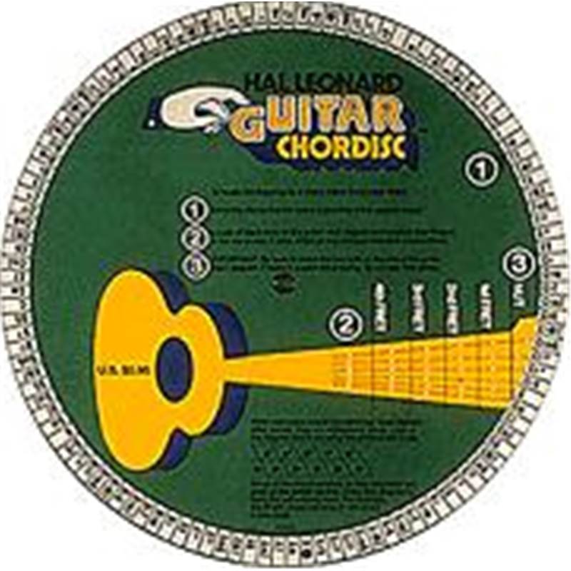 Hal Leonard - Chordisc Guitar Outil Graphique pour Position D'accord Guitare