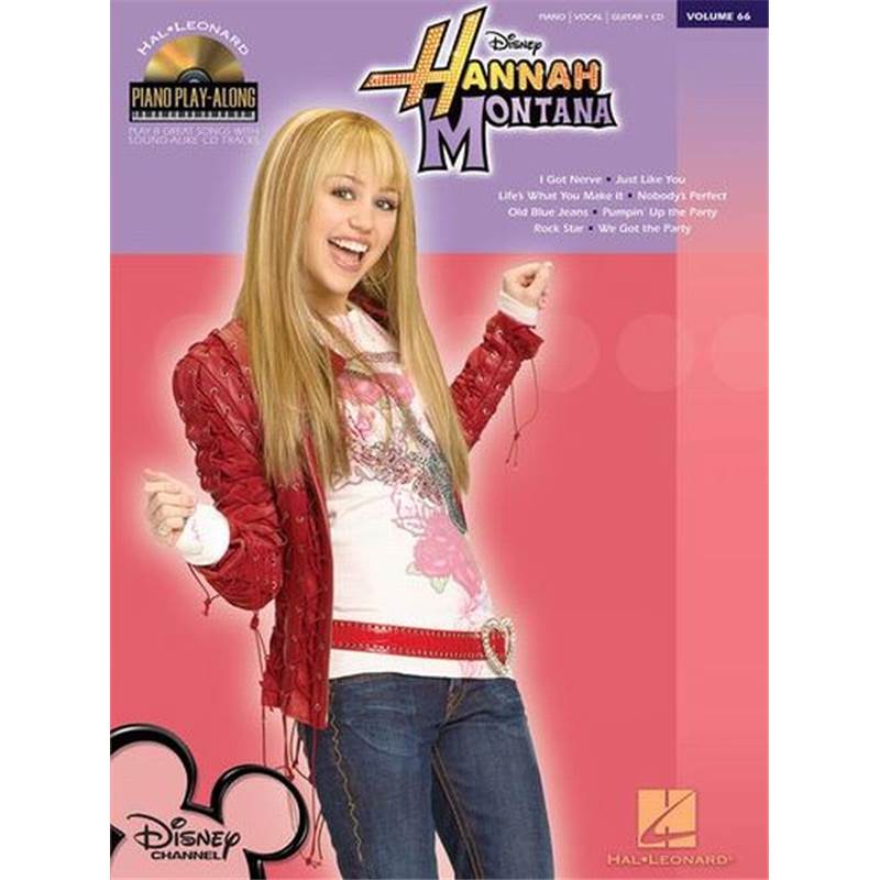 Hannah Montana - Piano Play Along Vol.066 + Cd