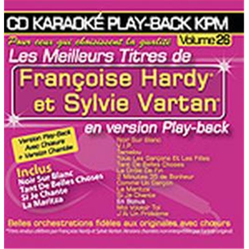 Hardy F. / Vartan S. - Cd Karaoke Vol.26 avec Choeur + Versions Chantees