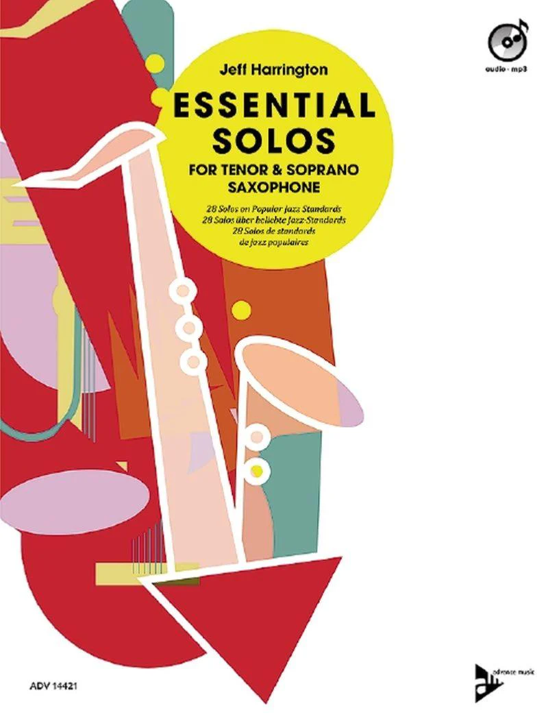 Harrington Jeff - Essential Solos +cd - Saxophone Sib