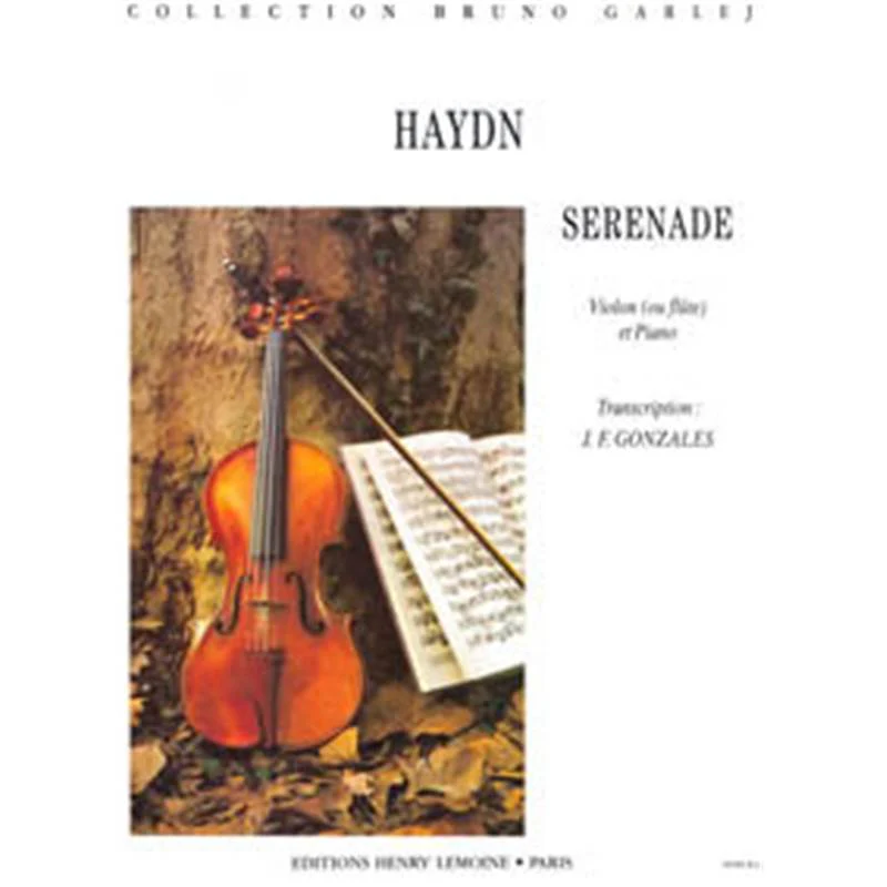 Haydn/gonzales - Serenade - Violon ou Flute et Piano