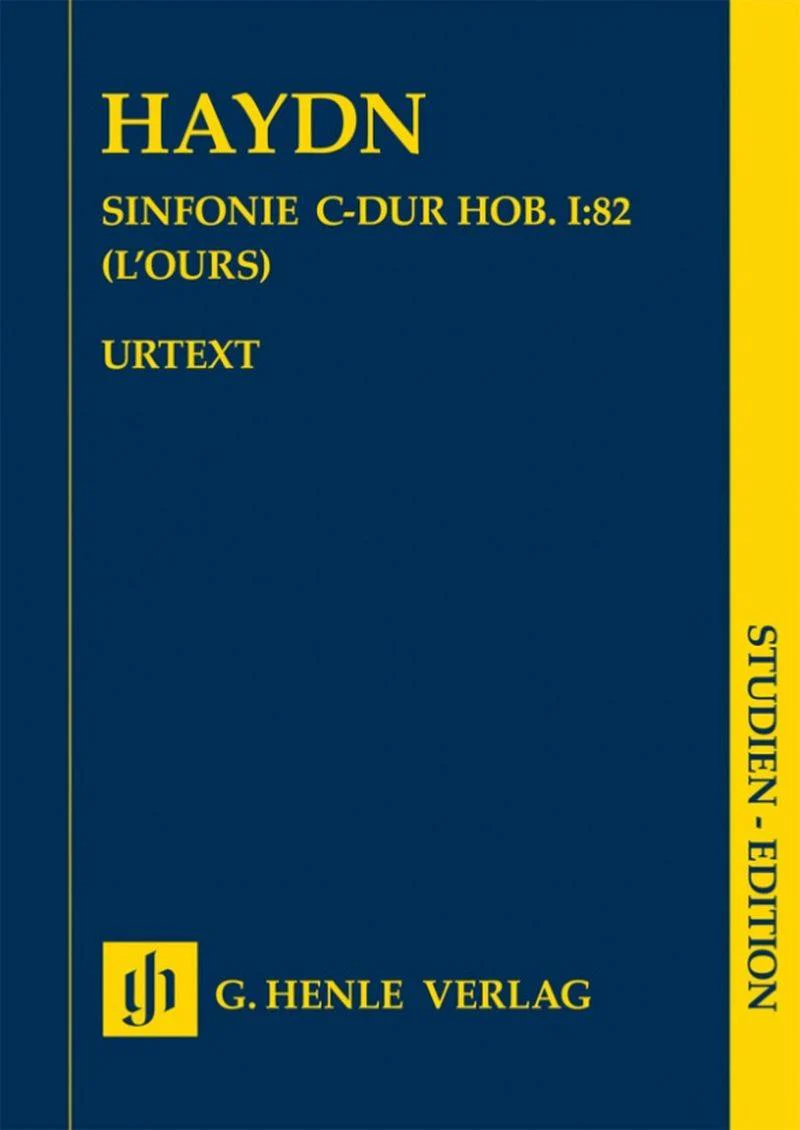 Haydn Joseph - Symphonie Hob.1:82 en Do Majeur (l'ours) - Conducteur de Poche