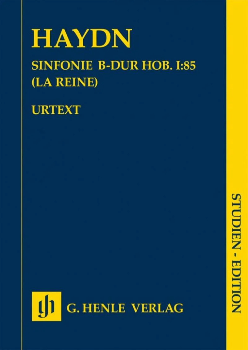 Haydn Joseph - Symphonie Hob.1:85 en Sib Majeur (la Reine) - Conducteur de Poche