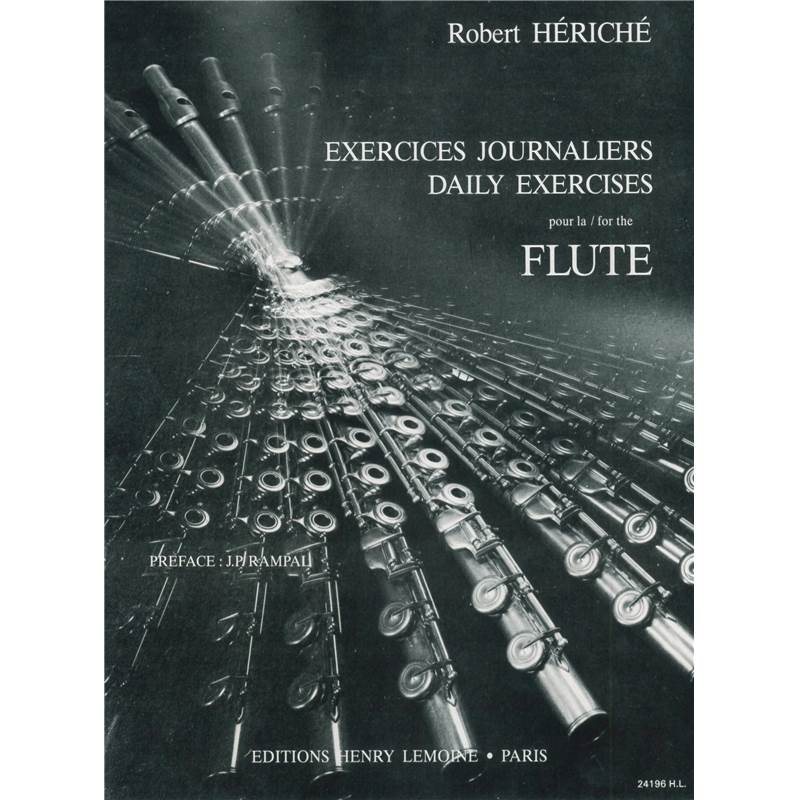 Heriche Robert - Exercices Journaliers - Flute