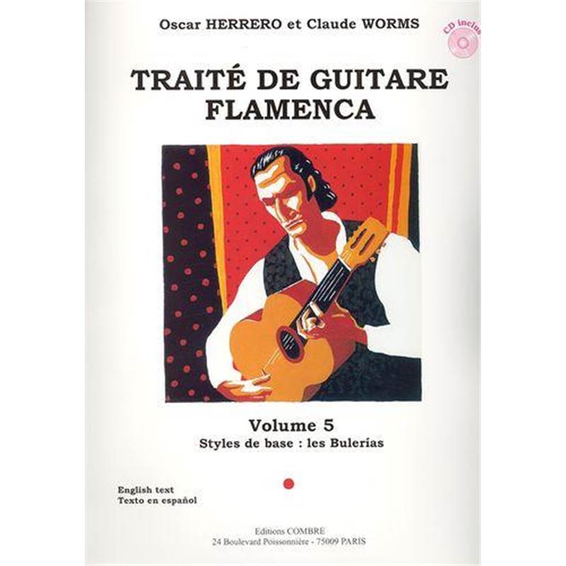 Herrero/worms - Traite Guitare Flamenca Vol.5 - Styles de Base Buleria + Cd - Guitare