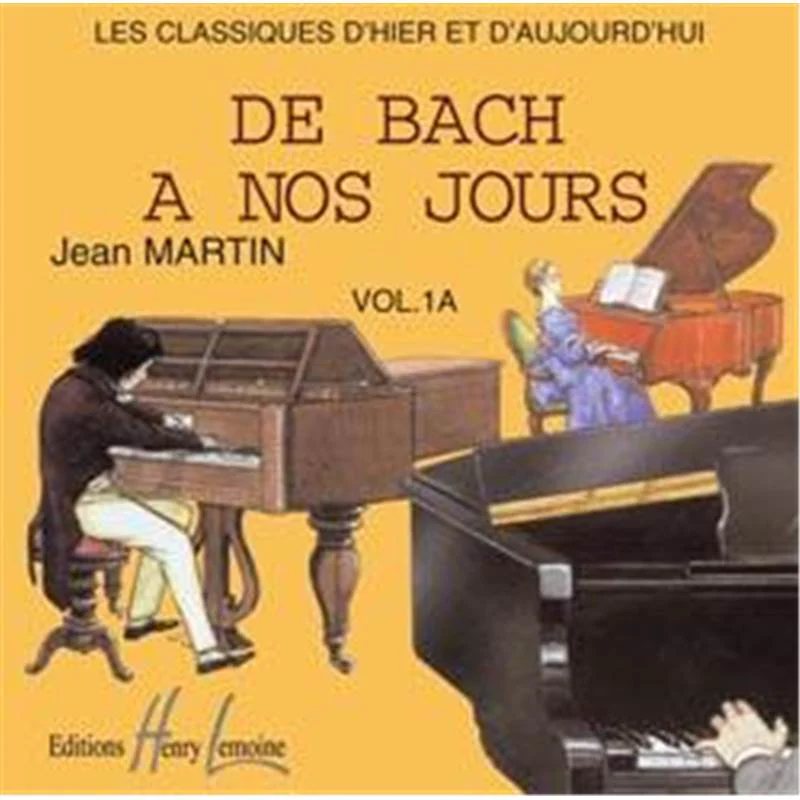Herve Charles / Pouillard Jacqueline - Cd Seul de Bach A Nos Jours Vol.1a - Cd
