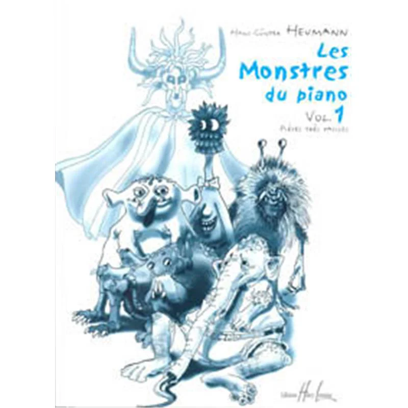 Heumann Hans Gunter - les Monstres du Piano Vol.1 - Piano