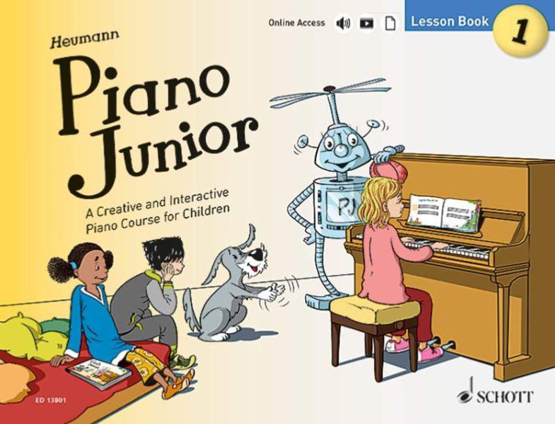 Heumann Hans Gunter - Piano Junior : Lesson Book 1 +online Access