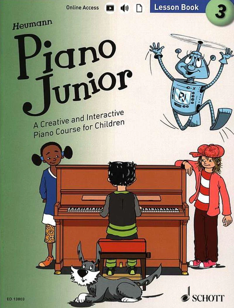 Heumann Hans Gunter - Piano Junior : Lesson Book 3 +online Access