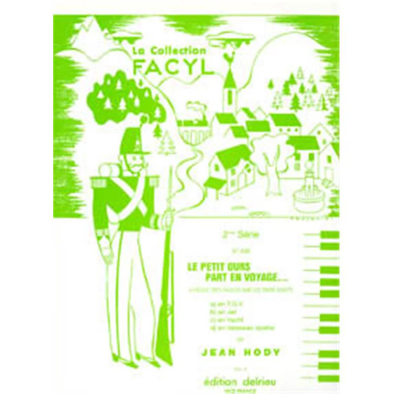 Hody Jean - le Petit Ours Part en Voyage - Piano