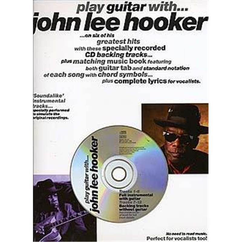 Hooker John Lee - Play Guitar Tab. + Cd