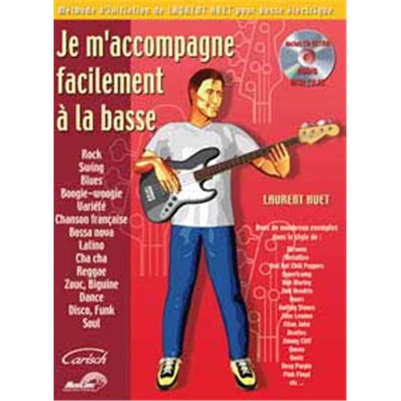 Huet Laurent - Je M'accompagne A la Basse + Cd