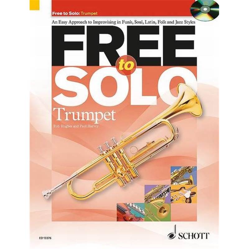 Hugues / Harvey - Free To Solo Trompette + Cd