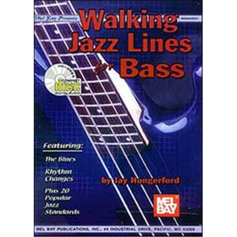 Hungerford Jay - Walking Jazz Lines For Bass Tab. + Cd