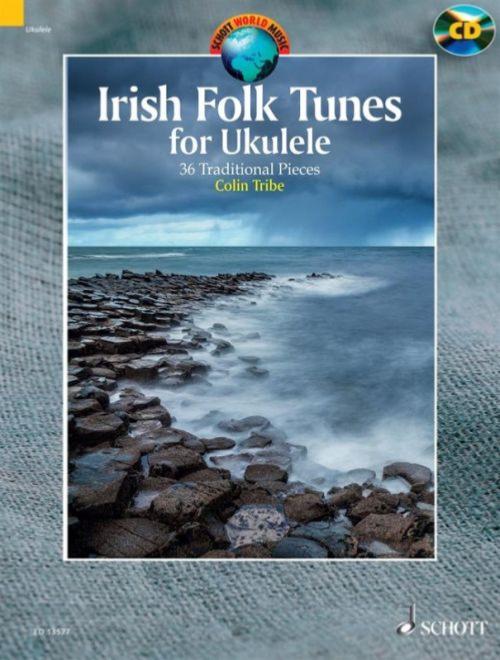 Irish Folk Tunes For Ukulele avec accès audio (36 Traditionnels Irlandais) - Ukulele