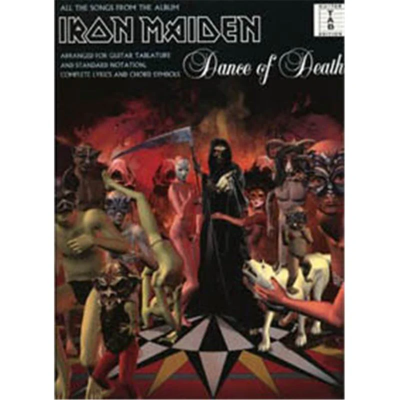 Iron Maiden - Dance Of Death Guitar Tab.