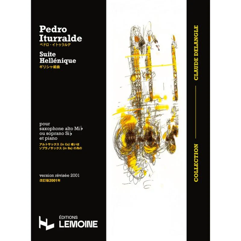 Iturralde Pedro - Suite Hellenique - Saxophone ou Clarinette et Piano
