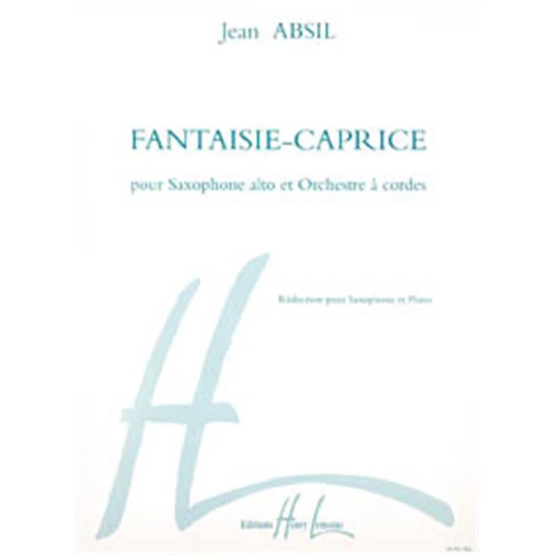 Jean Absil - Fantaisie Caprice Op.152 - Saxophone Alto et Piano