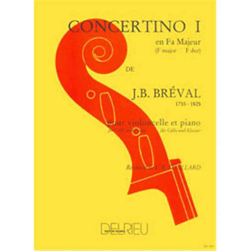 Jean-Baptiste Breval - Concertino No.1 en Fa Maj