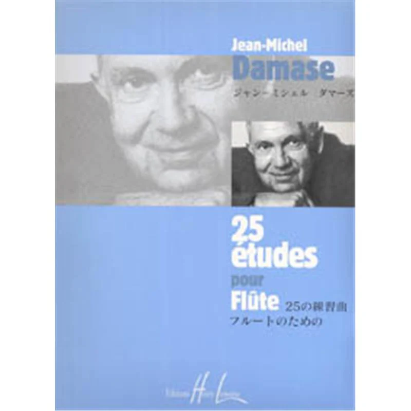 Jean-Michel Damase - 25 Etudes - Flute