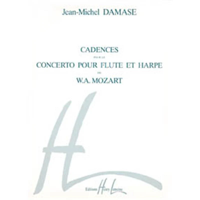 Jean-Michel Damase - Cadences du Concerto pour Flute et Harpe de Mozart - Flute et Harpe