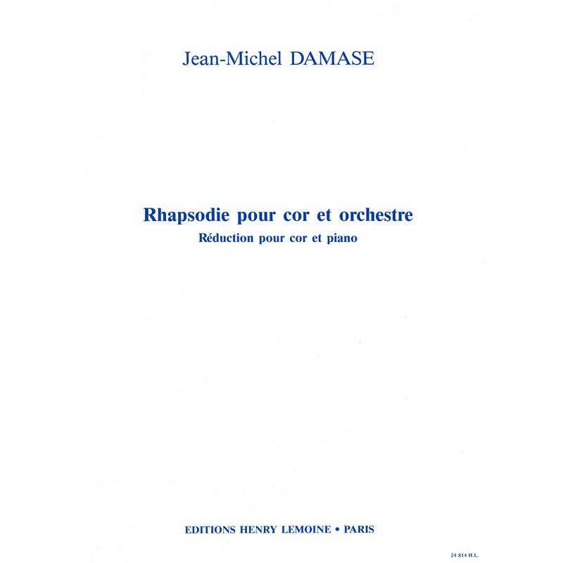 Jean-Michel Damase - Rhapsodie - Cor et Piano (reduction)