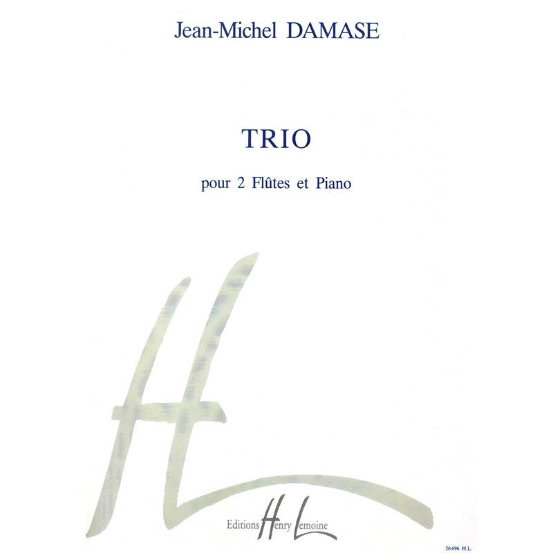 Jean-Michel Damase - Trio - 2 Flutes et Piano
