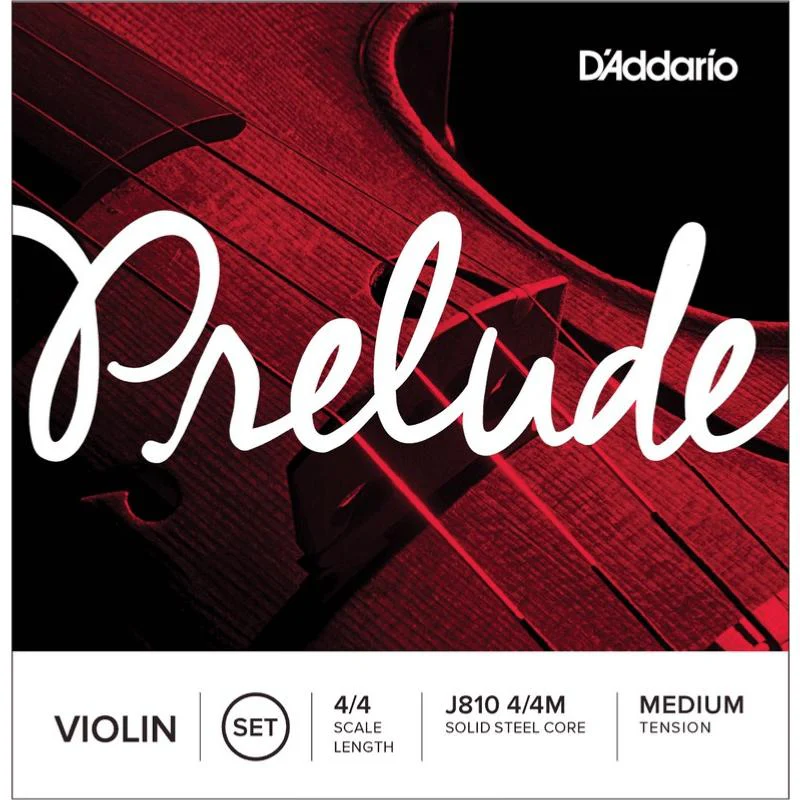 Jeu Cordes Violon 4/4 D'addario Prelude J810-4-4m