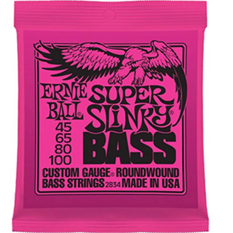 Jeu de Cordes Basse Ernie Ball Eb 2834 Tirant 45-100