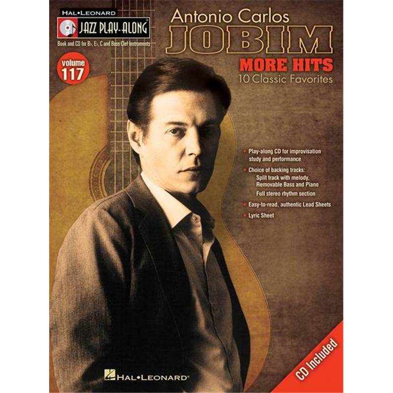 Jobim Antonio Carlos - Jazz Play Along Vol.117 + Cd