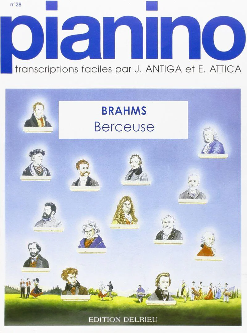 Johannes Brahms - Berceuse - Pianino 28 - Piano