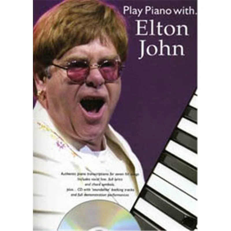 John Elton - Play Piano With... + Cd