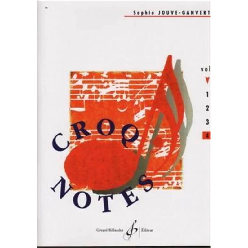 Jouve Ganvert Sophie - Croq'notes Vol.4