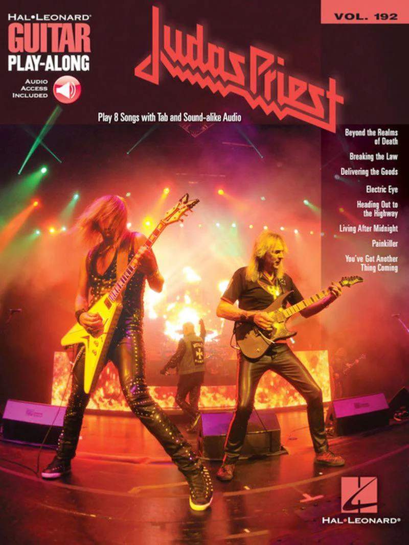 Judas Priest - Guitar Play-along Vol.192 Judas Priest + Online Audio Access - Guitare