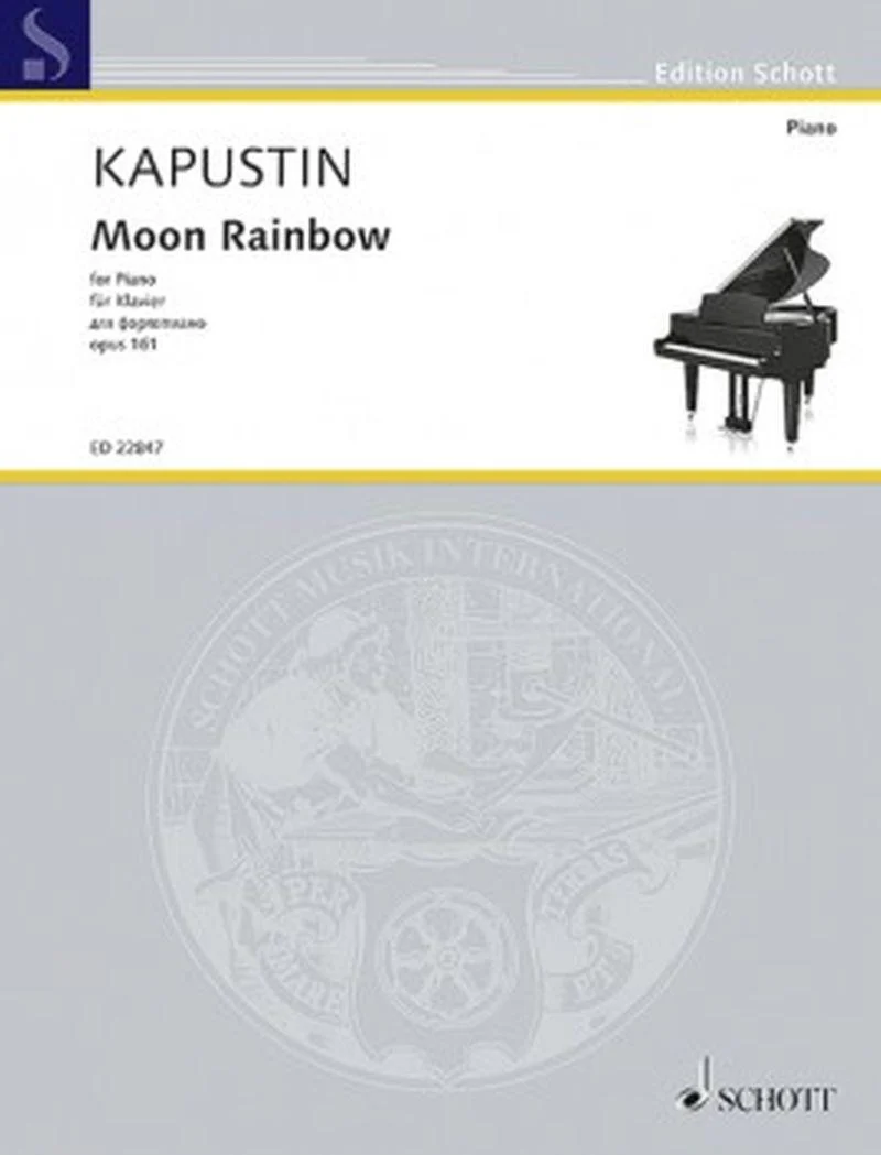 Kapustin Nikolai - Moon Rainbow Opus 161 - Piano