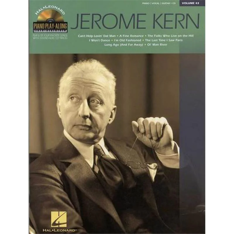 Kern Jerome - Piano Play Along Vol.043 + Cd