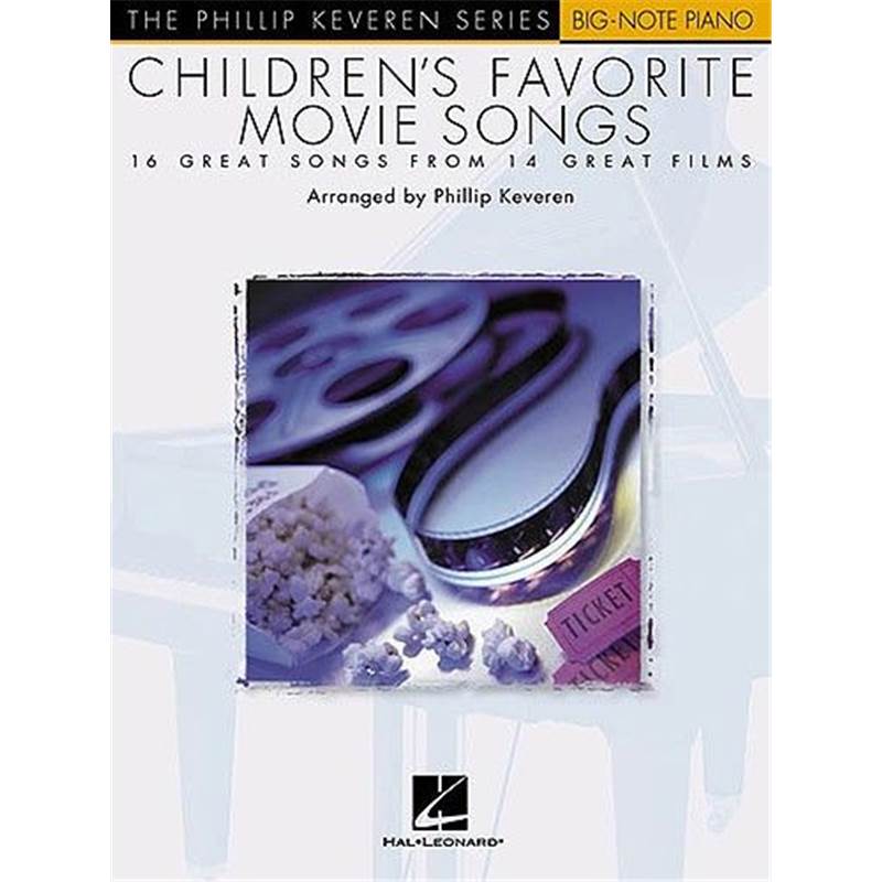 Keveren Phillip - Easy Piano Solos Children's Favourite Movie Songs