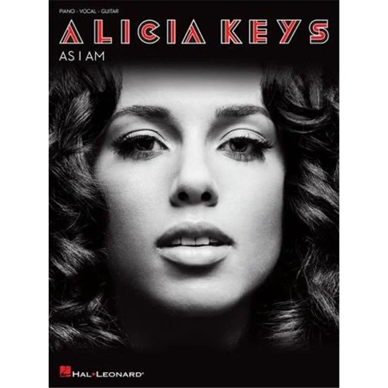 Keys Alicia - As I Am - Piano, voix et accords de guitare