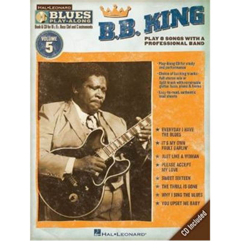 King B.B. - Blues Play Along Vol.5 + Cd