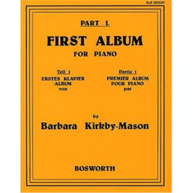 Kirkby Mason Barbara - First Album Vol.1 Piano