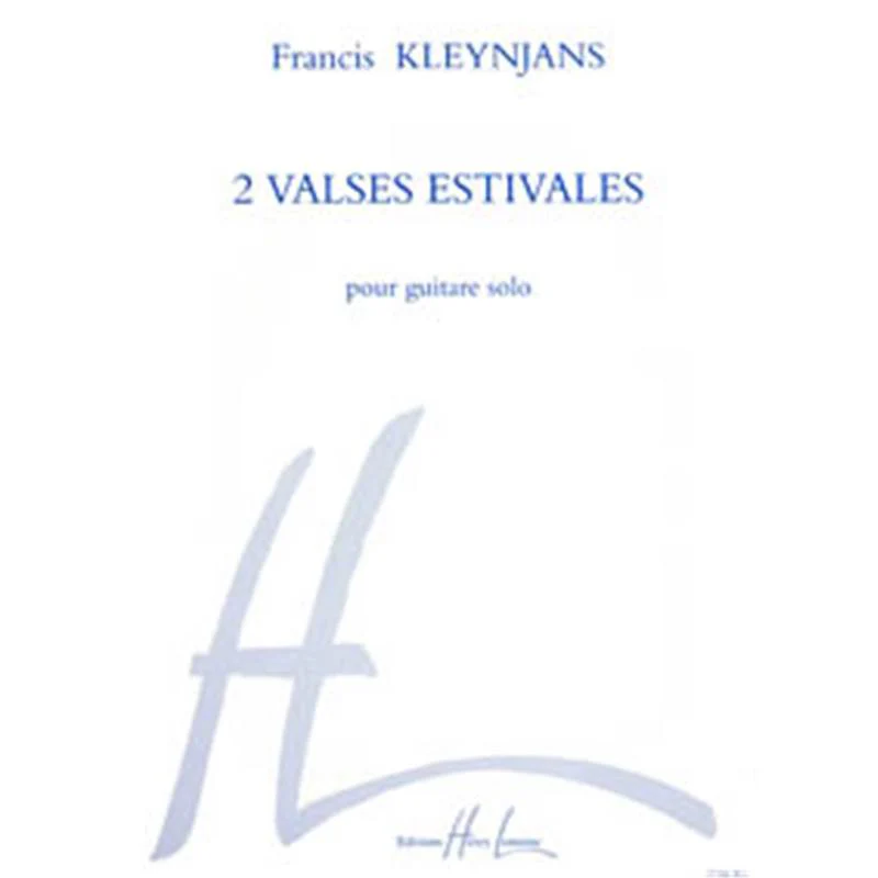 Kleynjans Francis - Valses Estivales (2) - Guitare