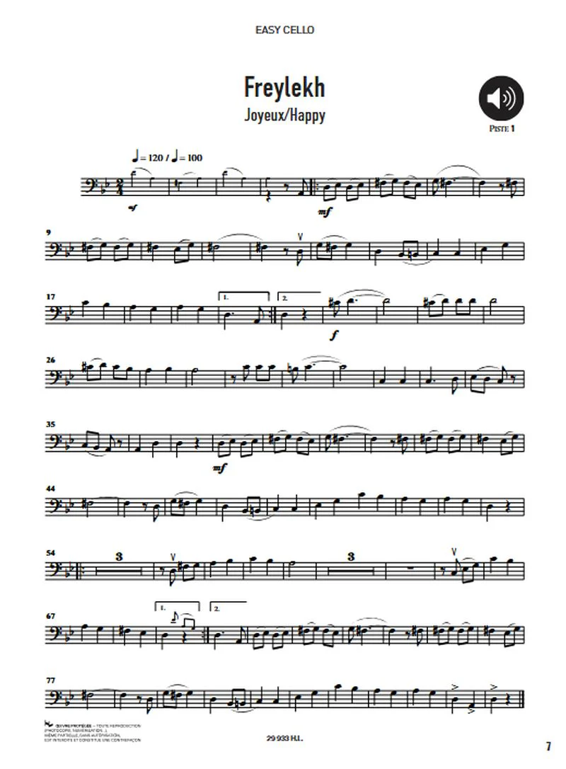 Klezmer, Gipsy, Armenian music V1 +AO - Violoncelle - Image 2