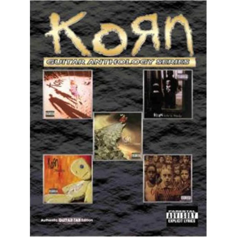 Korn - Guitar Anthology Series Authentic Guitar Tab